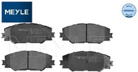 Meyle 0252433717 Bremsbelagsatz FüR Scheibenbremse Bremsbelagsatz FüR Toyota