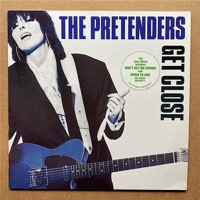 PRETENDERS GET CLOSE LP 1986 WITH INNER SLEEVE - nice copy-  GERMAN