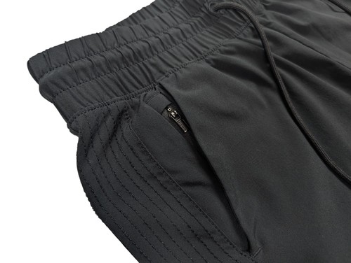 Athleta Avenue kurze Hose weites Bein Damen 6 Pull-On leichter Gummibund - Bild 6 von 13