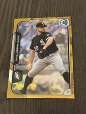 2015 Bowman Chrome Gold Refractor /50 #31 DAVID ROBERTSON Baseball Card