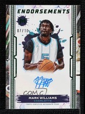 2023 Topps Motif Endorsements Winsor Green 7/10 Mark Williams #ME-MW Auto 0nr3