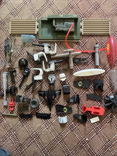 Gi Joe Parts Weapons And Accessories Lot