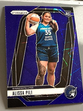 WNBA 2024 Alissa Pili Blue Velocity Prizm Rookie RC Utah