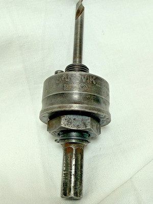 Verstellbares Senkbohrung Spotfacing Tool Sandvik Schweden Sechskantschaft Vintage