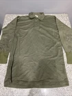 VTG 60s- 70s US Army Military Vietnam Era LS Sleeping Shirt Nylon Sz. SMALL