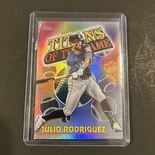 2026 Topps Series 1 #TOG-20 Julio Rodriguez Titans Of The Game Seattle Mariners