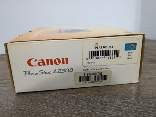 Canon PowerShot A2300 HD 16.0mp Digital Camera 5x Zoom Blue With Charger - Picture 15 of 17