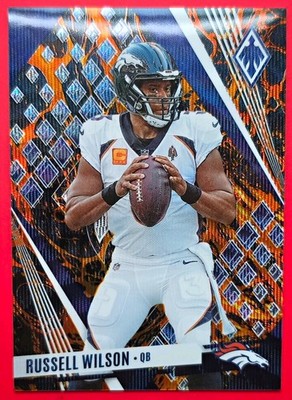 Panini 2023 Phoenix Russell Wilson #18 Lava /150 (036/150) Broncos NFL