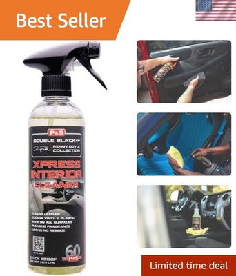 Xpress Interior Cleaner   Safe for Leather, Vinyl, Plastic & More, Removes Di...