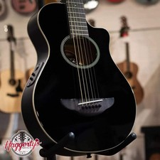 Yamaha APXT2 3/4-Size Thin-Line Cutaway Acoustic/Electric Guitar - Black with Gi