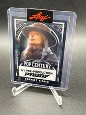 2024 Leaf Metal Pop Century Frances Fisher Green Pre Production Proof 1/1