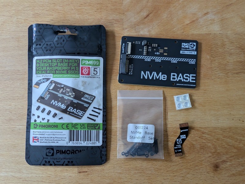 Pimoroni NVMe Base M.2 PCIe SLOT for Raspberry PI 5