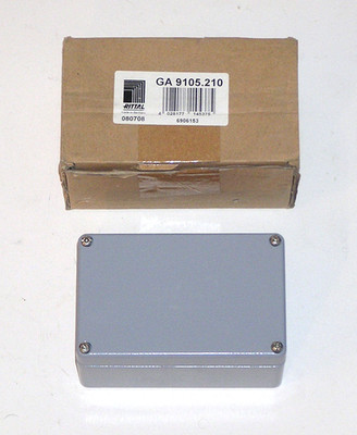 Rittal GA 9105.210 Universal-Gehäuse 125 x 57 x 80 mm Aluminium Grau ~ NEU + OVP