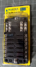 Blue Sea Systems 5031 ST Blade Fuse Block - 12 Circuits with Negative Bus NEW