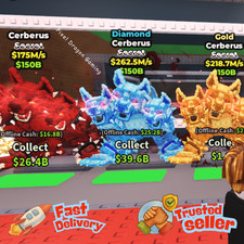 STEAL A BRAINROT   1 Cerberus Random M/s  Rare Secret   Cheap  Fast   