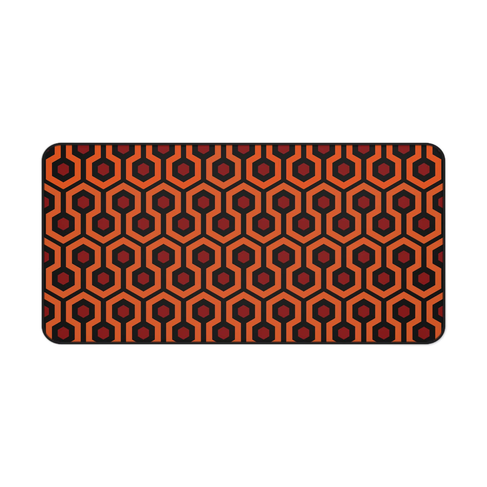Tapis de souris Overlook Hotel en tissu haute densité aux bords cousus