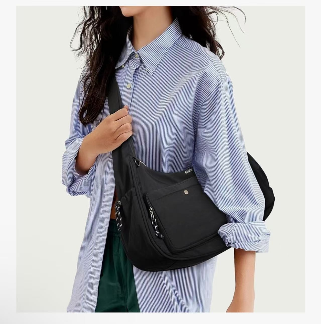 CLUCI Crossbody Bags for Women, Travel Large Purse Waterproof Shoulder Handbags