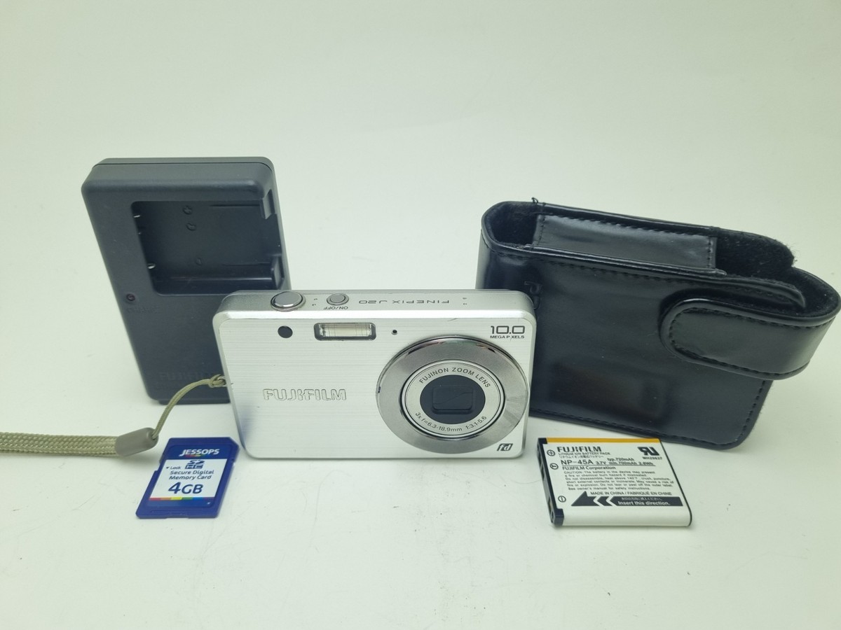 Fujifilm FinePix J Series J20 10.0MP Digital Camera - Black for