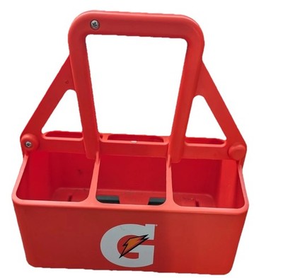 Gatorade Orange Sport Squeeze Water Bottle Carrier Holder - Durable.