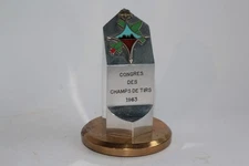 Sahara Air Aviation C.I.E.E.S. Badge 1963 Congress of Shooting Fields (58247)