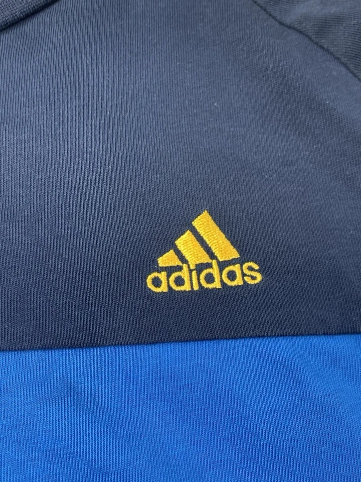 Camiseta Adidas Performance Essentials Hombre Grande Azul Bloque de Color Foto 2 de 4