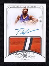 2014-15 Panini National Treasures Rookie 73/99 TJ Warren #113 Patch Auto 4wf