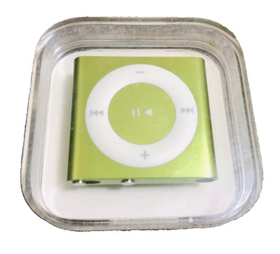 New Apple iPod shuffle 4th Generation Green 2GB Model MC750J