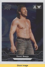 2023 Upper Deck AEW All Elite Wrestling Silver Foil Kenny Omega #61 READ 1f60