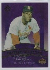 2005 Upper Deck Reflections Legendary Purple /99 Bob Gibson #178 HOF 0l2
