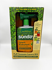 Sunday Full Season Lawn Kit 4 Pack Hose On Fertilizer