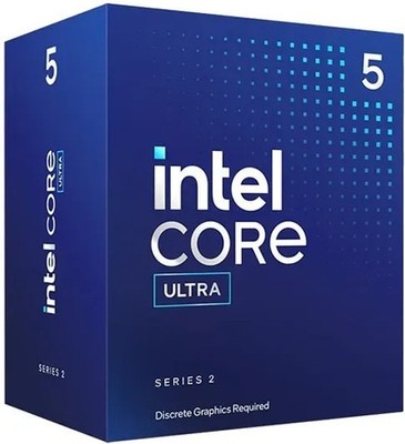 Intel Core  Ultra 5 225F 10-Kern CPU, Sockel 1851, Boxed (mit Kühler)