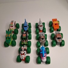 Spin Master Monster Jam 1:72 Scale 2024 Holiday Monster Trucks. Lot of 10 Trucks