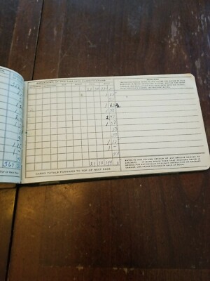 VINTAGE 1949-1955 PILOT FLIGHT RECORD AND LOG BOOK | eBay