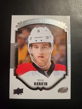 NOAH HANIFIN 2015/16 U.D PORTRAITS  ROOKIES  #P-81 RC