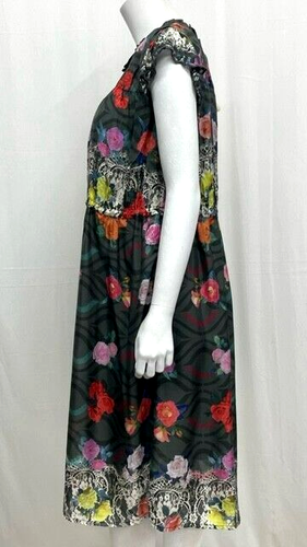 $384 NWT Johnny Was Rose Lace Mirabel Dress ( w Slip) - S - JW26630224 - Picture 5 of 5