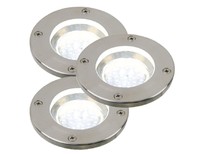 Nordlux Tilos Round 3 Kit Outdoor Ground Recessed Light Nordlux Tilos Round 3 Kit Outdoor Ground Recessed Light