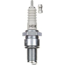 Spark plug set NGK 2x B10ES, 19,0mm long thread Ø 14,0mm, 7928