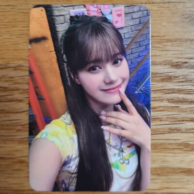 Nina Official Music Korea Lucky Draw Photocard NiziU Press