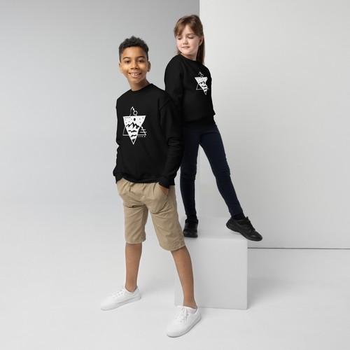 Youth crewneck sweatshirt - Picture 4 of 19