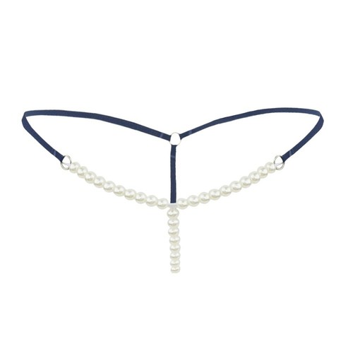 Women Micro Pearl G-string Lingerie Thong Panty Sexy Night Lingerie Underwear - Picture 4 of 107