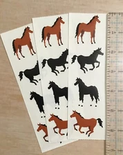 Mrs. Grossman’s Stickers - Horses -3 Strips