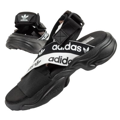 Adidas Magmur Sandal Damen Sandalen [EF5850] Schwarz NEU 37 1/3