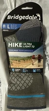 Bridgedale - Mens Hiking Ultralight T2 Coolmax Performance Original Boot Socks