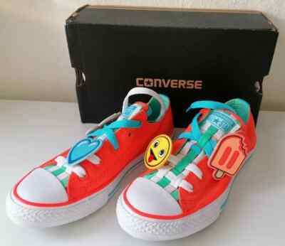 Converse° RAR Chuck Taylor All Star Sneaker Low loopholes orange Emoji 33 + NEU