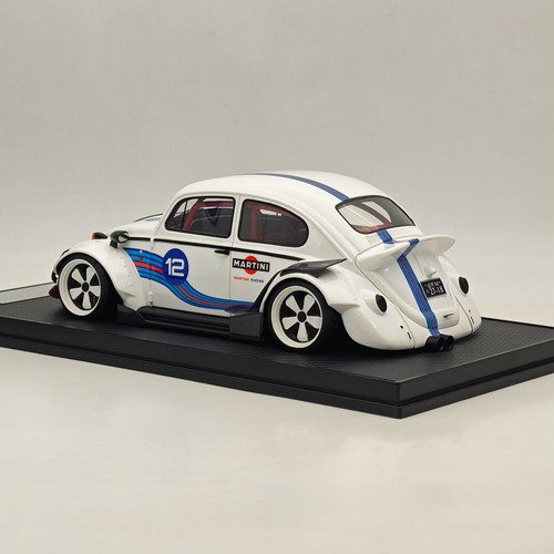 RAM Collectibles 1/18 Volkswagen VW Beetle RWB Robert Design Resin Limited White - Picture 4 of 8