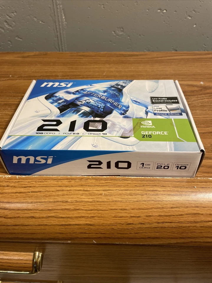 MSI NVIDIA GeForce 210 (N210-512D2) 512 MB DDR2 SDRAM PCI Express x16... - Image 2 of 4