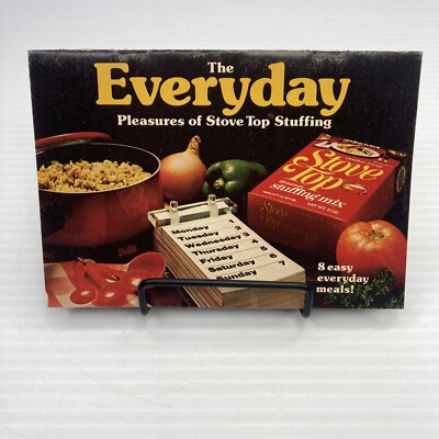 Stove Top Stuffing Mix Advertising Everyday Pleasures of Stove Top Stuffing 1974