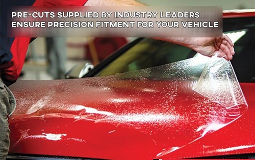 20-22 Super Duty F-250 350 Pre Cut Front Bumper Paint Protection Clear Film PPF - Picture 4 of 7