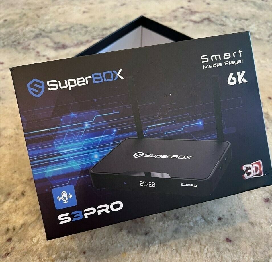 Superbox S3 Pro Dual Band Wi-Fi Smart Media Player Streaming