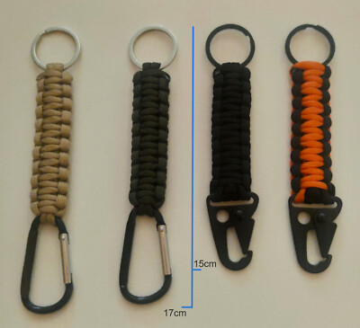Paracord Schlüsselanhänger Bushcraft Survival Keychain 